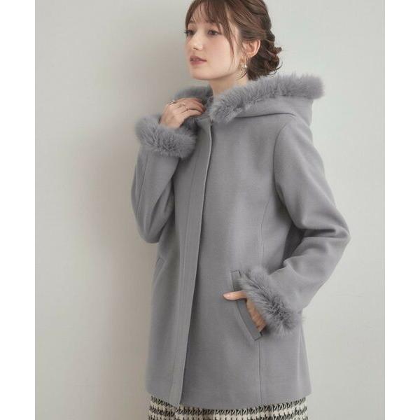 Couture Brooch / クチュールブローチ 【大人可愛い・フード取り外し可能】フードフェイ...