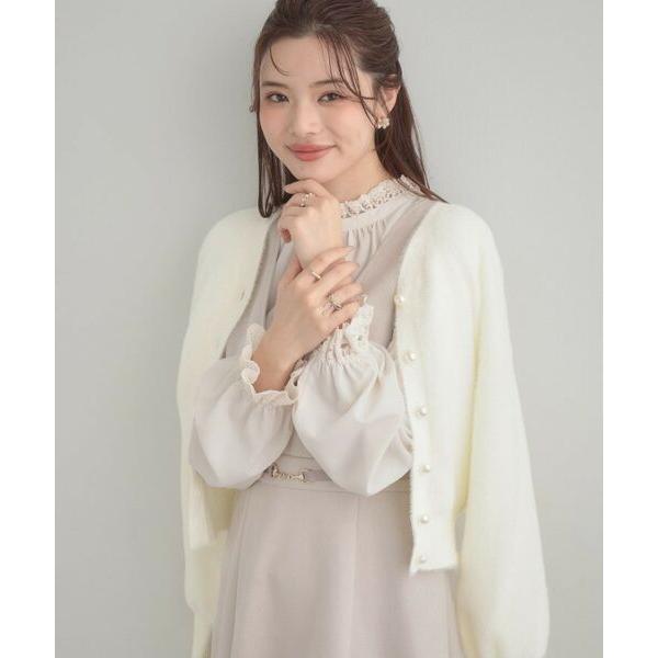 Couture Brooch / クチュールブローチ 【前後2WAY】Springフェザーカーデトッ...