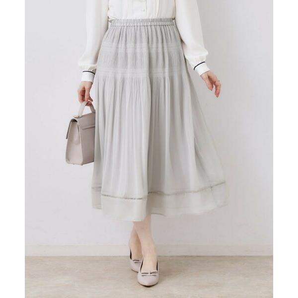 Couture Brooch / クチュールブローチ 【ハレの日・通勤】マジョリカプリーツスカート