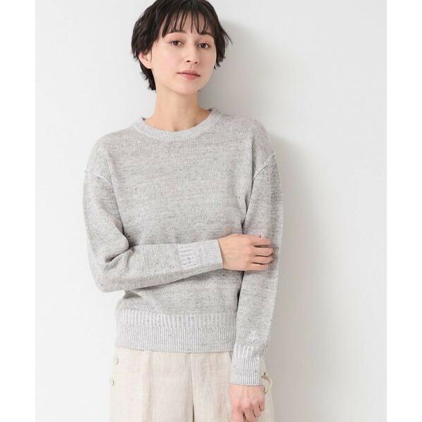 Dessin / デッサン 【ユニセックス】コットンリネン杢ニット
