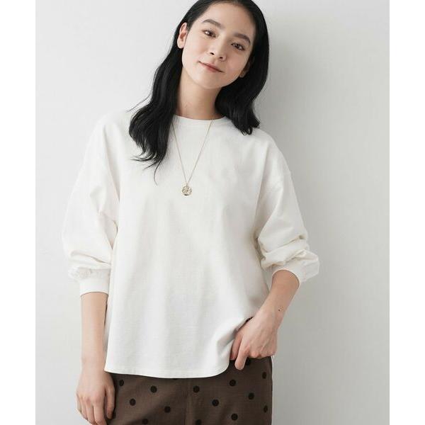 Dessin / デッサン 【360度可愛い・洗える】バックヘンリーカットソー