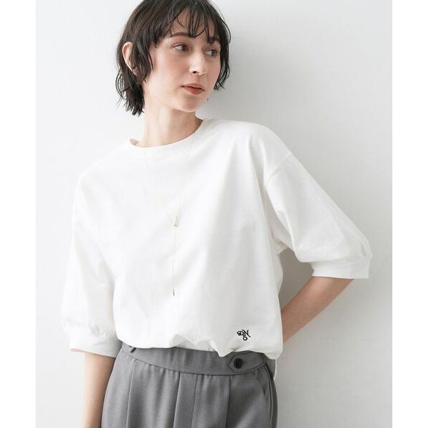 Dessin / デッサン 【新色追加／360度可愛い】バックヘンリーカットソー5分袖