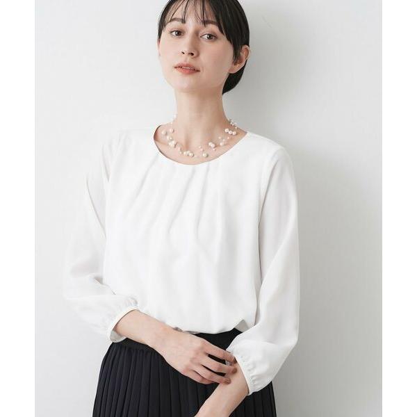 Dessin / デッサン 【洗える】ジョーゼットブラウス