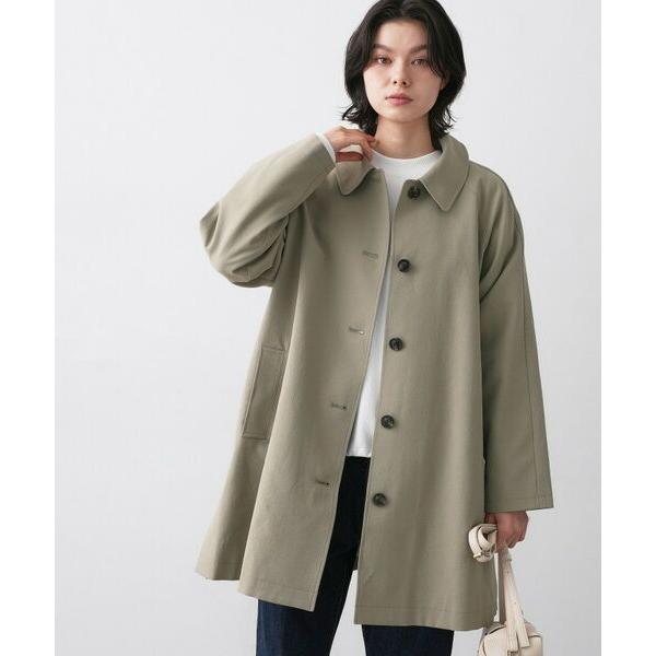 Dessin / デッサン 【花粉ガード/撥水加工/洗える】ステンカラースプリングコート