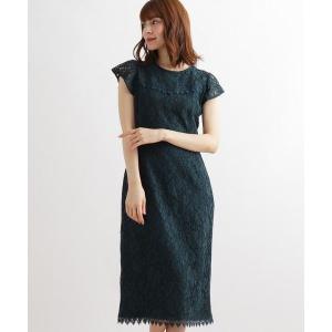grove / グローブ 総レース切替ワンピース