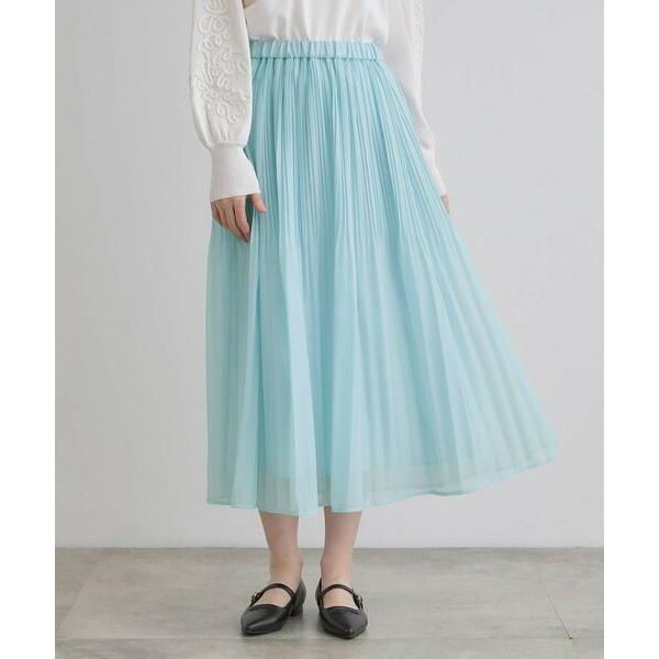 grove / グローブ ツイーディチェックオーガンジースカート