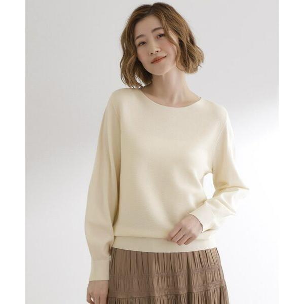 grove / グローブ 【最終お値下げ！】ガーターボートネックプルオーバー【洗える/毛玉軽減】