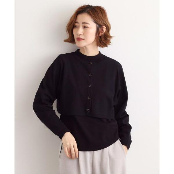 grove / グローブ 【2WAY】ニット＆クロップドカーディガン