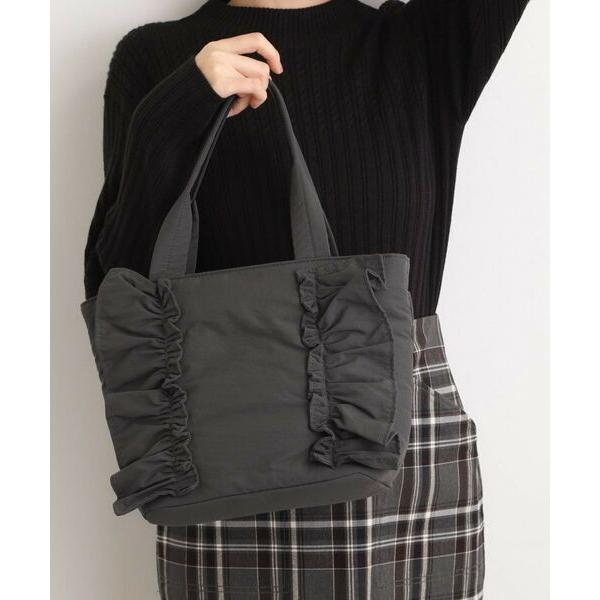 grove / グローブ 【撥水】縦フリル2WAYトート