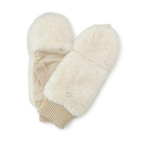 grove / グローブ 2WAYフェイクファーミトン