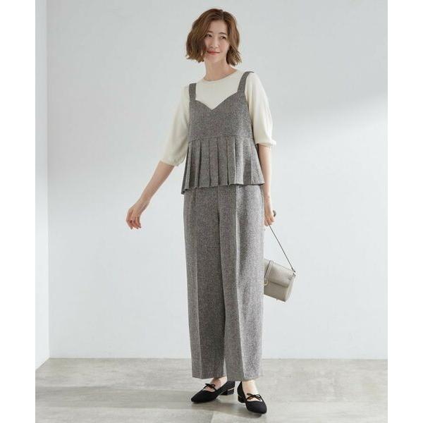 grove / グローブ 【2点SET/体型カバー】夏から秋まで着まわせる！プリーツビスチェセットア...