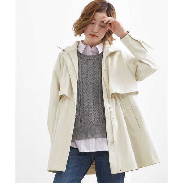 grove / グローブ 【撥水／シルエット2WAY】羽織るだけでサマになる、スタンドネックテントラ...