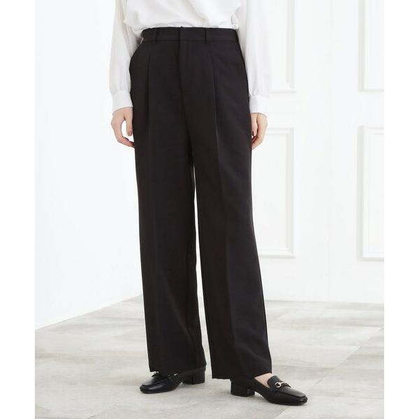 grove / グローブ 【マシンウォッシュ／防シワ/SS-3L】ストレッチワイドパンツ