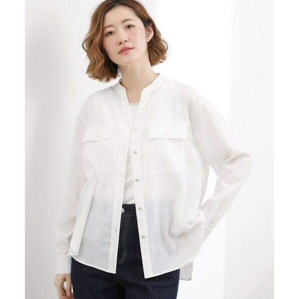 grove / グローブ 【貴島明日香さん着用】お仕事も普段も。今どきワークシャツブラウス