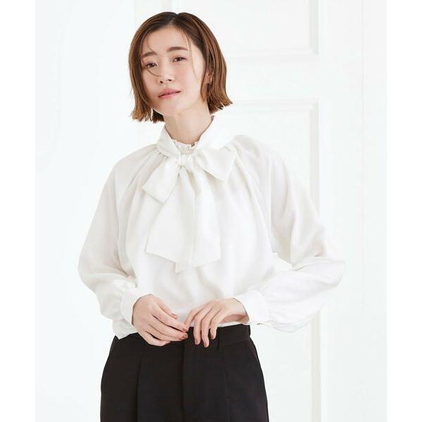 grove / グローブ 【マルチWAY】アソートボウタイブラウス【手洗いOK】