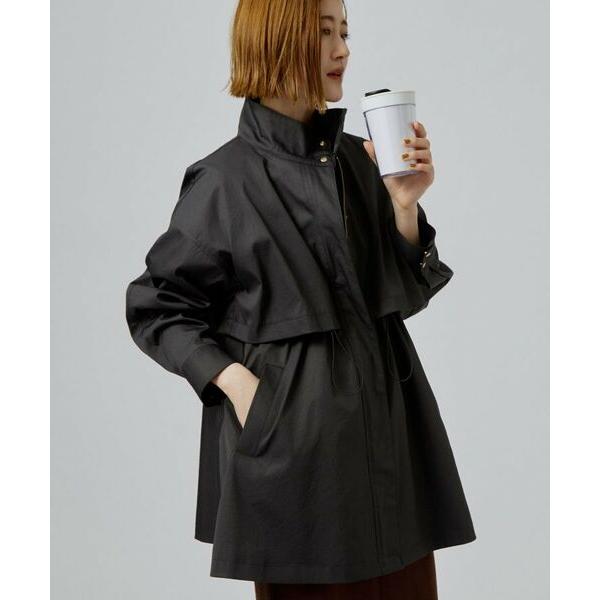 grove / グローブ 【撥水／シルエット2WAY】さっと羽織って、こなれる。スタンドネックテント...
