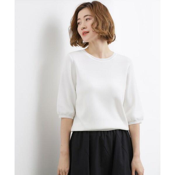 grove / グローブ 【貴島明日香さん着用・シリーズ累計34万枚】やわらかドライタッチ 五分袖ク...