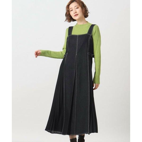 grove / グローブ キレイに決まる!脇プリーツジャンドレ