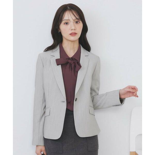 index / インデックス ストレッチテーラードジャケット/セットアップ対応【洗える/防シワ】