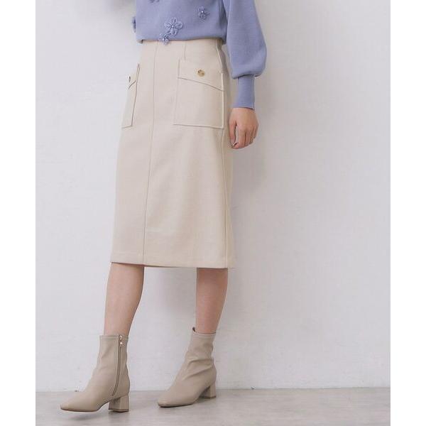 index / インデックス ポケットタイトスカート【洗濯機OK/イージーケア/防シワ】
