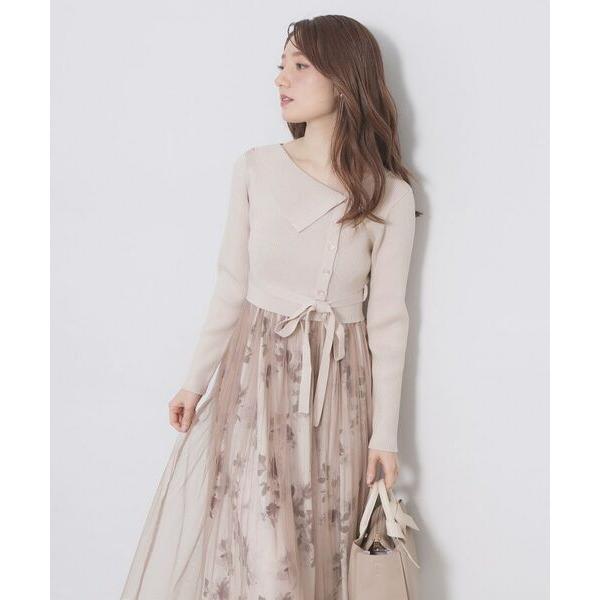 index / インデックス ドッキングニットワンピース【洗濯機OK/抗ピル】