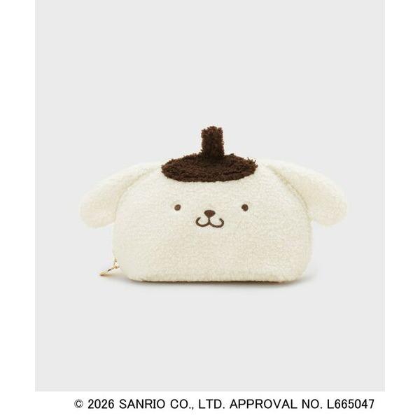 index / インデックス ◆【ポムポムプリン】ふわふわフェイスポーチ