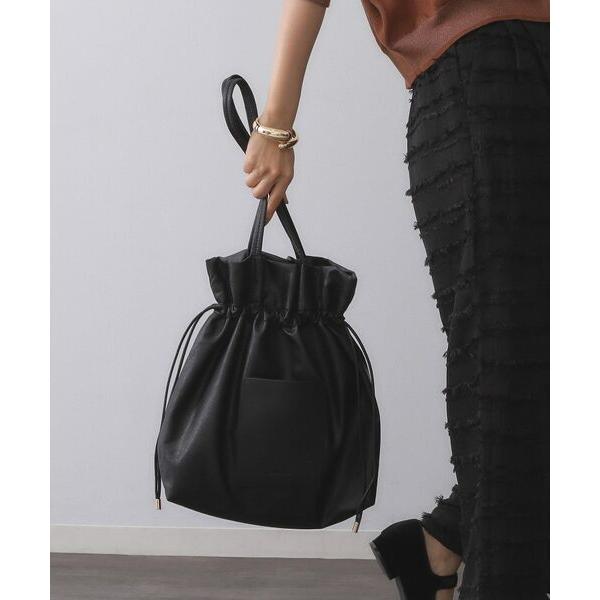 OPAQUE.CLIP / オペーク ドット クリップ 【A4サイズ対応】ソフト合皮巾着ドローストリ...