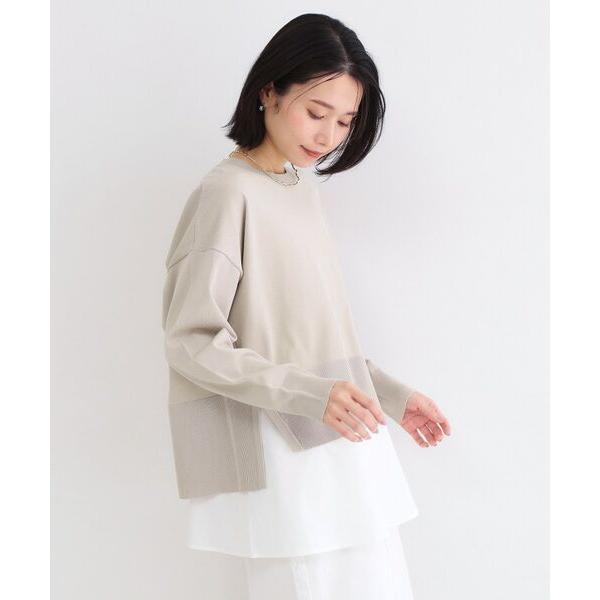 OPAQUE.CLIP / オペーク ドット クリップ 《ツインセット》ワイドニット×裾フレアタンク...