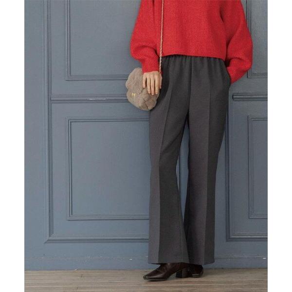 OPAQUE.CLIP / オペーク ドット クリップ イージーフレアパンツ【洗濯機OK】