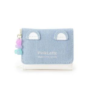 PINK-latte / ピンク ラテ グミベア付きミニ財布