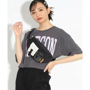 PINK-latte / ピンク ラテ 2ポケットウエストバッグ