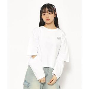 PINK-latte / ピンク ラテ エルボーカットTシャツ｜selectsquare