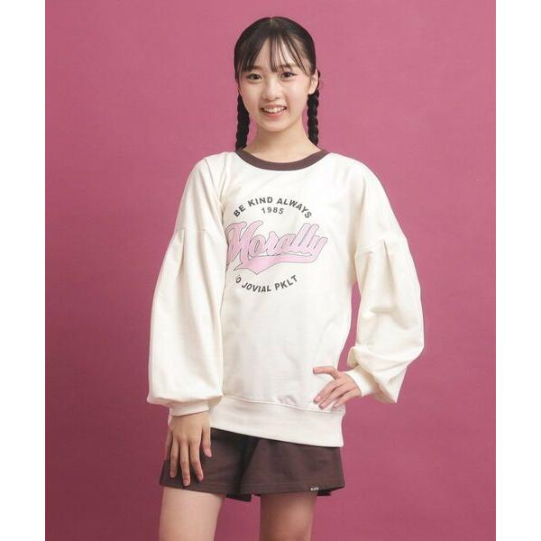 PINK-latte / ピンク ラテ 【セットアップ】コットンミニ裏毛プルオーバー＆ショートパンツ