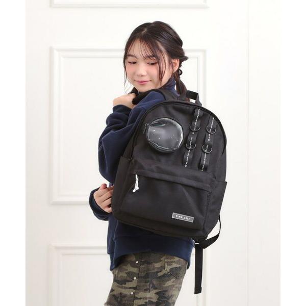 PINK-latte / ピンク ラテ モール付きマルポケリュック