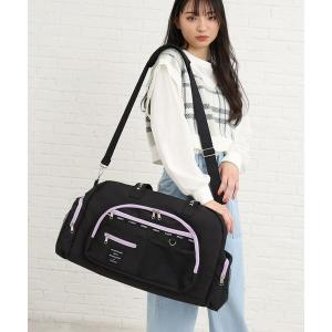 PINK-latte / ピンク ラテ 【容量約45L】累計10000個販売！大人気につき再入荷♪マルチポケットトラベルボストン｜selectsquare