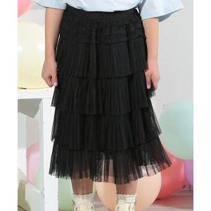 SHOO・LA・RUE / シューラルー 【110-140cm】チュールティアードスカート｜selectsquare