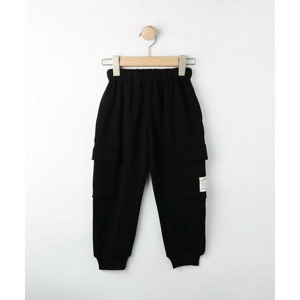 SHOO・LA・RUE / シューラルー 【100-150cm】裏シャギー裾リブカーゴパンツ