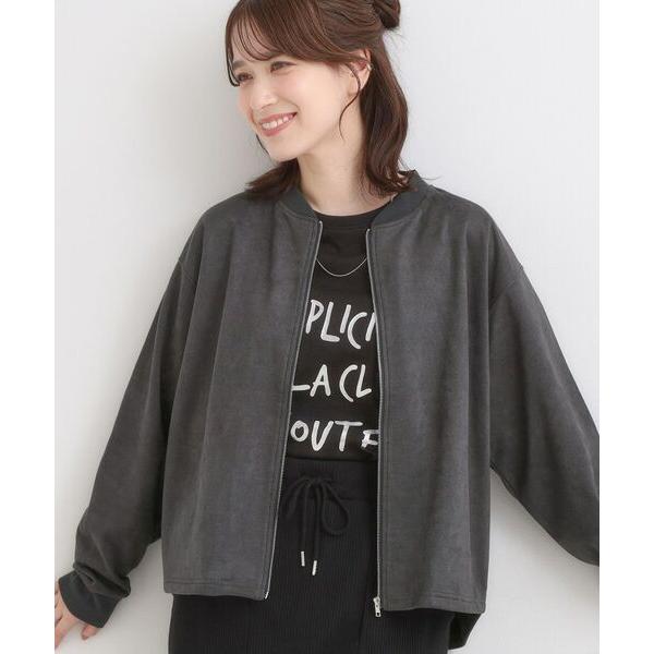 SHOO・LA・RUE / シューラルー 【S-LL】柔らかくて軽い さっと羽織れるフェイクスエード...