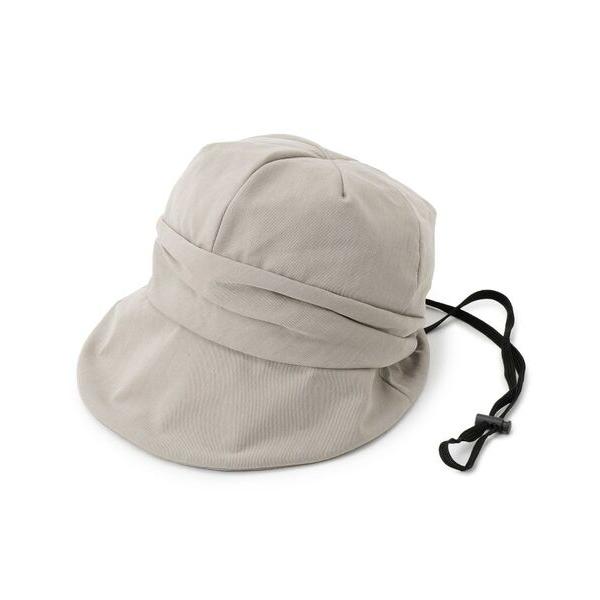 SHOO・LA・RUE / シューラルー 顔周りすっぽりキャスケット【サイズ調整／あご紐付き】