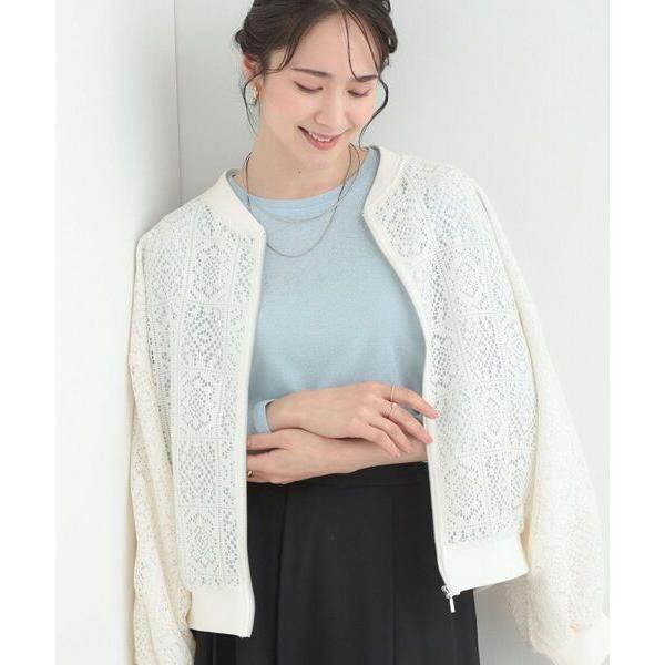 SHOO・LA・RUE / シューラルー レースリブブルゾン