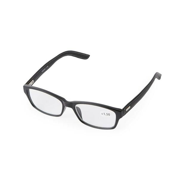 SHOO・LA・RUE / シューラルー サイドテンプル合皮リーディンググラス（老眼鏡）