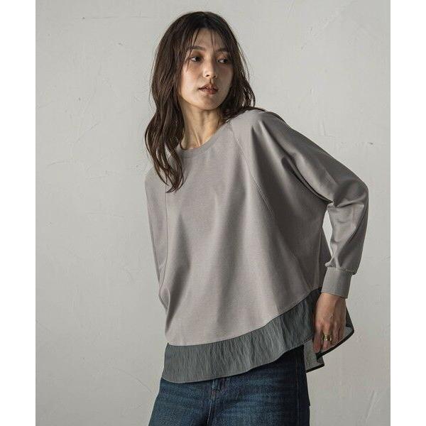 MAYSON GREY / メイソングレイ ポンチローマラウンドヘムドッキングプルオーバー