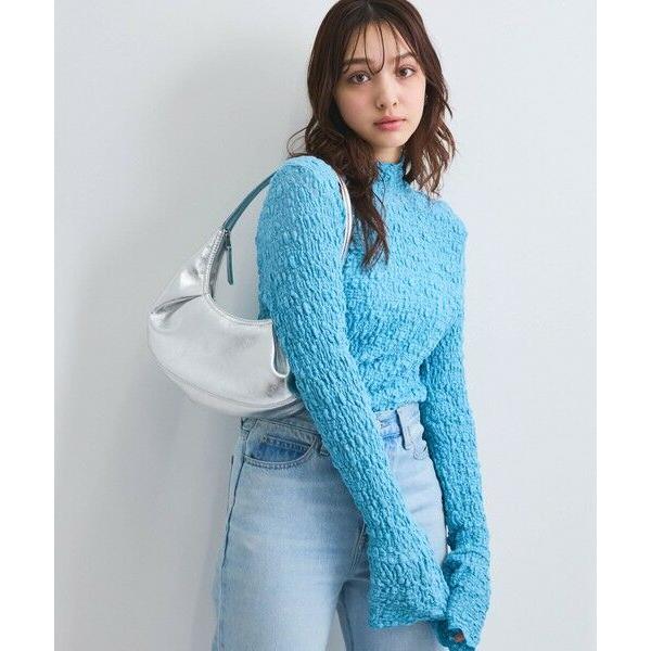 QUEENS COURT / クイーンズコート レースカットベルスリーブロンT≪手洗い可能≫