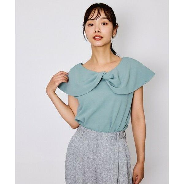 QUEENS COURT / クイーンズコート カットジョーゼットケーププルオーバー≪洗濯機で洗える...