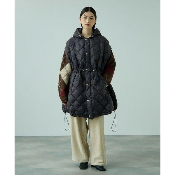 VICKY / ビッキー TAION　ダウンケープコート≪手洗い可能≫