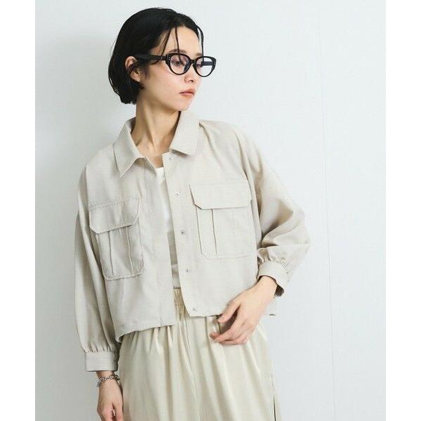 VICKY / ビッキー リネンライクワッシャージャケット≪手洗い可能≫