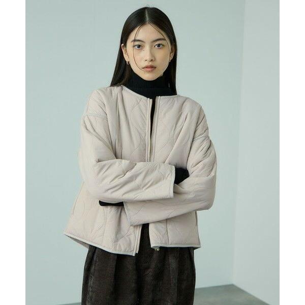 VICKY / ビッキー ひょうたんキルトリバーシブルZIPジャケット