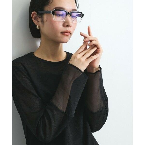 VICKY / ビッキー 袖シアーカットソートップス≪手洗い可能≫