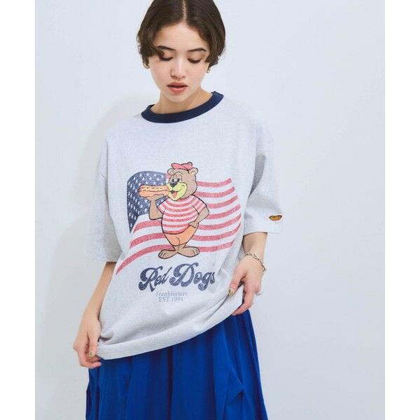 VICKY / ビッキー 【Red Dogs】リンガーTシャツ≪洗濯機で洗える≫