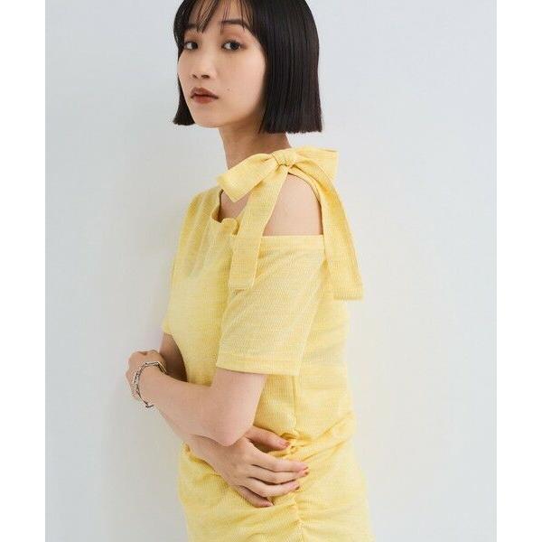 VICKY / ビッキー ワンショルリボンカットトップス≪手洗い可能≫
